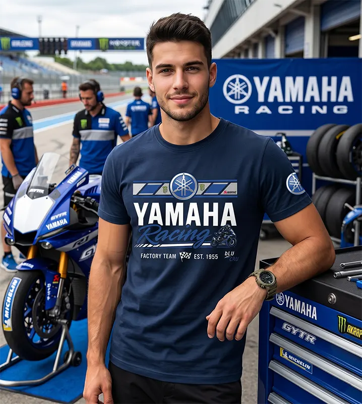 Tričko s potlačou Yamaha